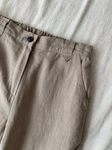 Washed Linen Pants