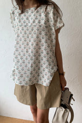 Floral Print Blouse