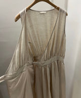 Linen Wrap Dress