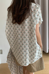 Floral Print Blouse