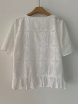 Broderie Anglaise Blouse