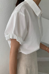 Twisted Rolle Up Shirt