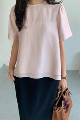 Studio Modal Tiered Blouse