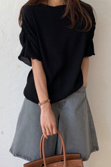 Yoru Shirring Blouse