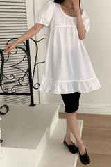 Tie Back Babydoll Dress