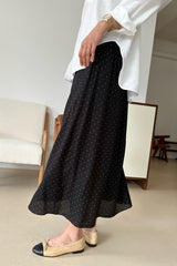 Yoru Polka Dot Skirt