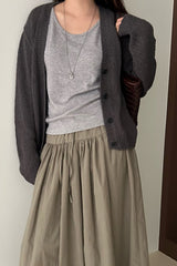 Slub Cardigan