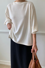 Macaron Boatneck Tee