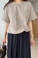 Pocket Blouse