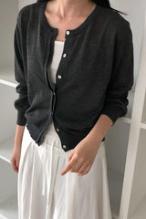 Airy Viscose Summer Cardigan