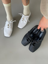 V203-Square Lace Loafer