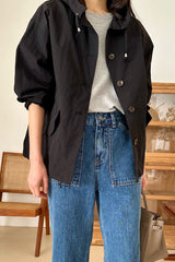 Spring Hooded Windbreaker