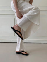 M085 Minimal Leather Flip Flop