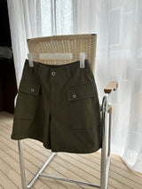 Herringbone Utility Shorts