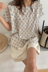 Floral Print Blouse