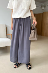 Satin Skirt Pants