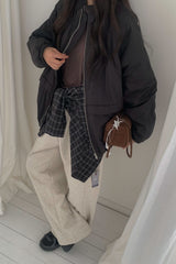 Thinsulate Jumper in Black, Thinsulate padded jacket