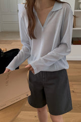 Collar Loose Knit
