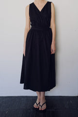 Linen Wrap Dress