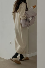 Soft Knit Hoodie Dress