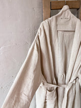 Natural Linen Robe