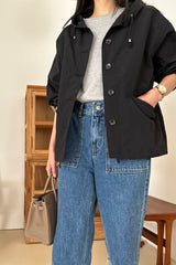 Spring Hooded Windbreaker