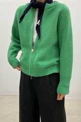 Hatch Zipper Cardigan