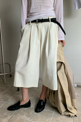 Twill Bermuda Pants