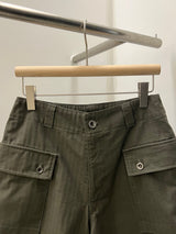 Herringbone Utility Shorts