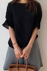 Yoru Shirring Blouse