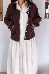 Soft Stitch Shirt Dress