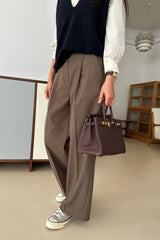 Warm Pintuck Slacks