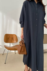 Maxi Shirt Dress