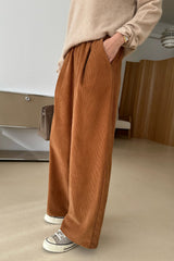 Soft Brushed Corduroy Pants