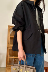 Spring Hooded Windbreaker