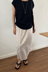 Ditsy Floral Midi Skirt
