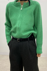 Hatch Zipper Cardigan