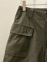 Herringbone Utility Shorts