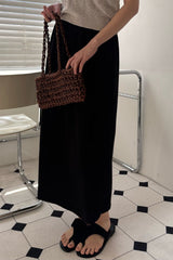 Jersey Span Maxi Skirt