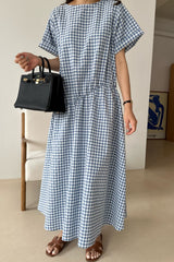 Easy Gingham Day Dress