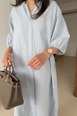 Linen Shirt Dress