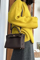 Flare Sleeve Wool Sweater