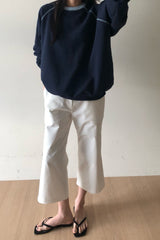 Contrast Stitch Sweatshirt