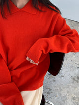 Raccoon Collar Sweater