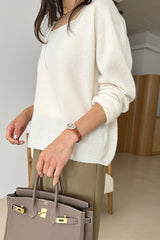 Cashmere Blend Knit Set