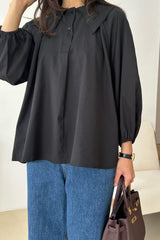 Cube Collar Blouse