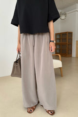 Cupro Tip Banding Pants
