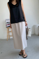 Silky Double Layer Blouse