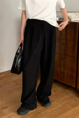 Warm Terry Wide Slacks