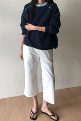 Contrast Stitch Sweatshirt